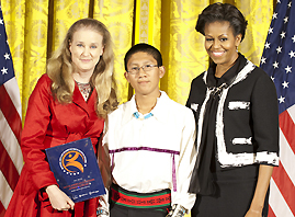 2011 Winner — President's Committee on the Arts and the Humanities National Arts and Humanities Youth Program Award. 