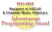 Recipient of the ASCAP Award!